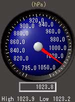 SL Barometer 1008.3hPa